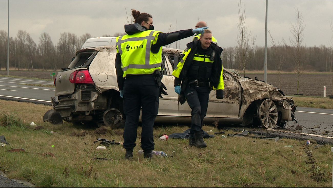 Omroep Flevoland Nieuws Bestuurder Overleden Bij Ongeval Op A