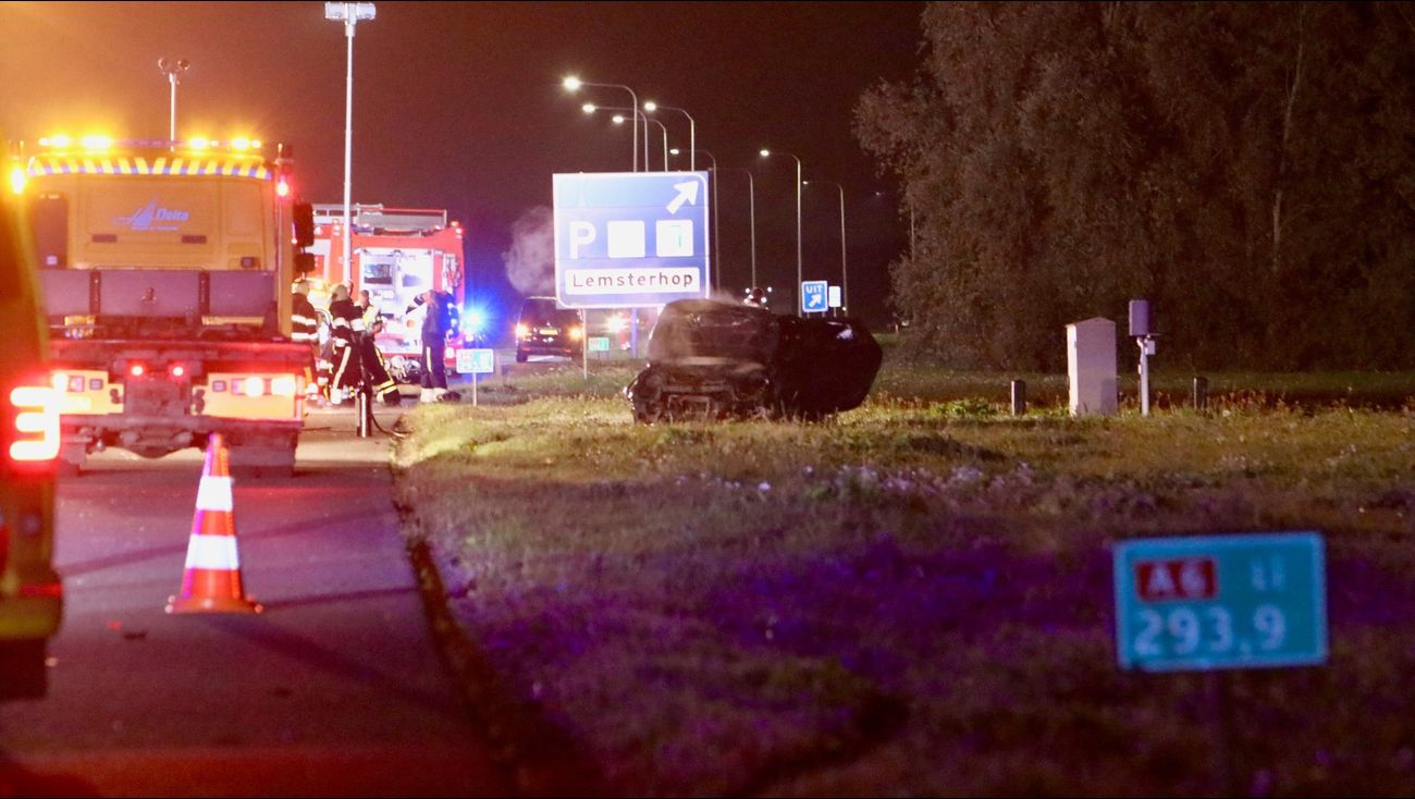 Omroep Flevoland - Nieuws - Dode Bij Zwaar Ongeluk Op A6 Bij Rutten