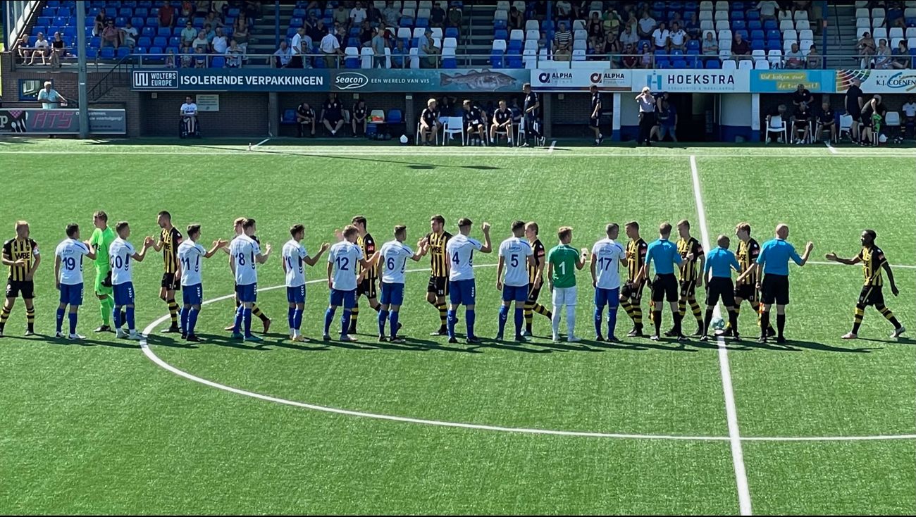 Omroep Flevoland Sport SV Urk Hard Onderuit 1 7 In Oefenduel