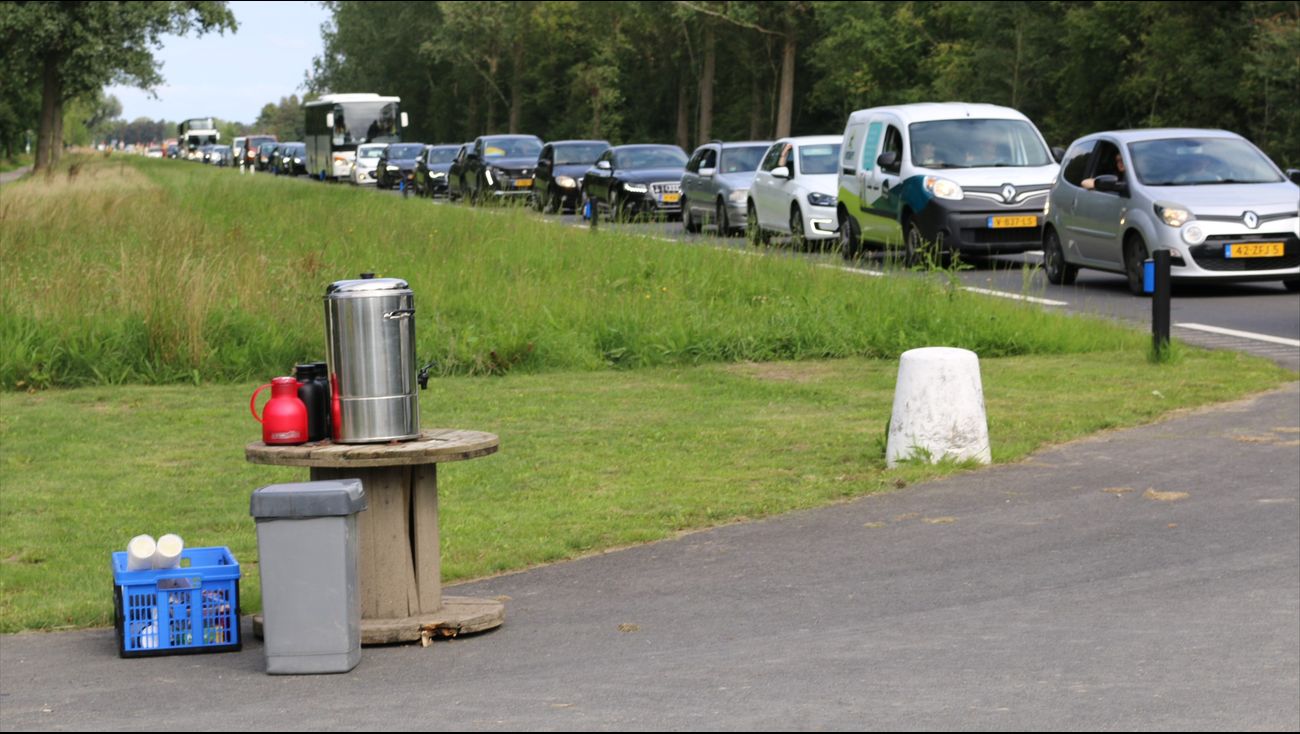 Omroep Flevoland – Notizie – Campi aperti nelle pianure; Folla sulle strade intorno a Walibi