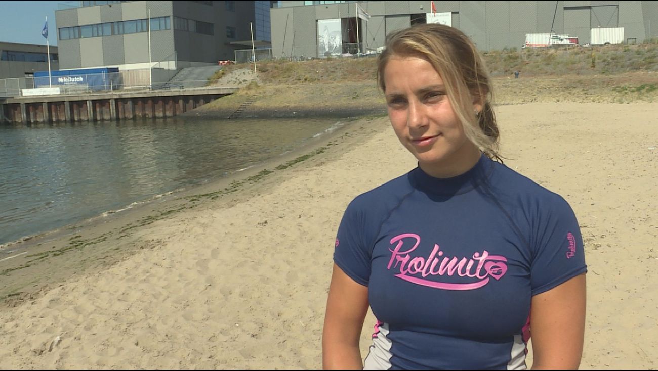 Omroep Flevoland Sport A Status Voor Sara Wennekes Na Ek Windfoilen